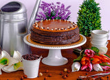 Hazelnut Chocolate Mille Crepe Cake