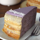 Purple Sweet Potato Crepe Cake