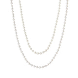 Angie Jewels & Co. Premium Multiway Swarovski Crystal Pearl Necklace