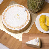 Exotic Musang King Durian Mille Crepe Cake