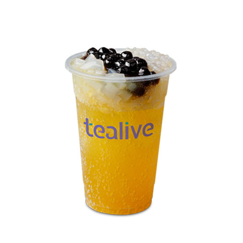 SFT02 Sparkling Passion Fruit Tea With Chia Seed/3Q Jelly