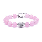 Angie Jewels & Co. Adore Rose Quartz Bracelet