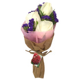 Cream Rosy (3 Stalk)