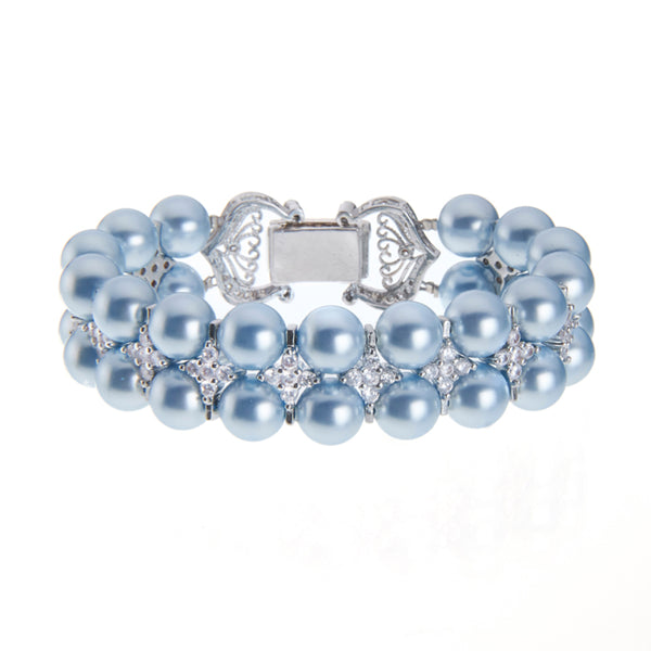 Blue pearl deals bracelet