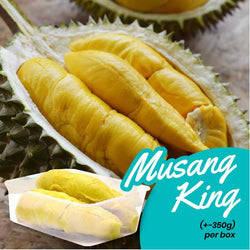 Fresh Musang King Durian (+-350g / box)