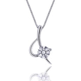 Angie Jewels & Co. Eternal Blade Pendant Made With Swarovski Zirconia