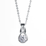 Angie Jewels & Co. Forever Pendant Necklace Made With Swarovski Zirconia