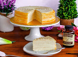 Madagascar Vanilla Mille Crepe Cake