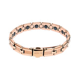 Angie Jewels & Co. Luxury Petite Rose Gold Healthcare Magnetic Bead Tungsten Bracelet