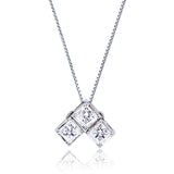 Angie Jewels & Co. Multiway Secret Trilogy Pendant Necklace