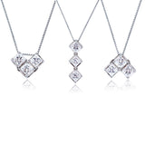 Angie Jewels & Co. Multiway Secret Trilogy Pendant Necklace