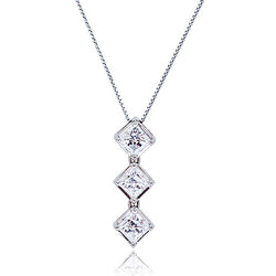 Angie Jewels & Co. Multiway Secret Trilogy Pendant Necklace