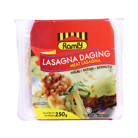 Ramly Beef Lasagna 250gm