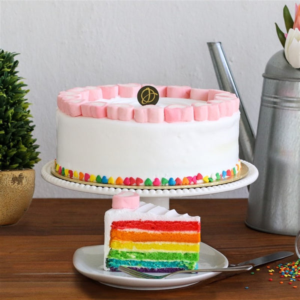 Colours of My Life (Rainbow Cake)