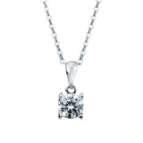Angie Jewels & Co. Solitaire Pendant Necklace