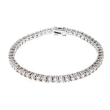 Angie Jewels & Co. Solitaire Tennis Bracelet made with Swarovski Zirconia