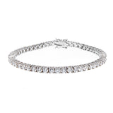 Angie Jewels & Co. Solitaire Tennis Bracelet made with Swarovski Zirconia