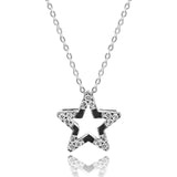 Angie Jewels & Co. Twinkle Star Pendant Necklace made with Swarovski Zirconia
