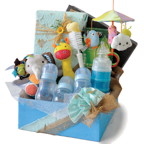 Babycare Starter - Mothercare Newborn Feeder, Brands Essence Baby Shower Gift Hamper