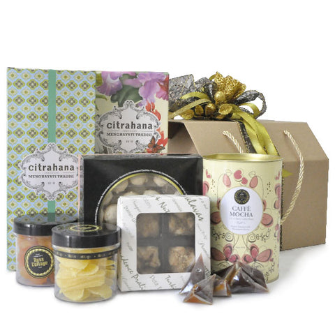 [3 Day Pre-Order] Basari Raya Hamper - Halal Gift Cookies, Baklavas, Dodol, Dried Fruits