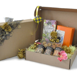 [3 Day Pre-Order] Bereket Raya Hamper - Halal Food Gift Cookies, Safawi Dates, Pineapple Tart
