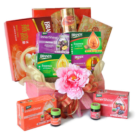 [1 Day Pre-Order] HEALTH HEAP HAMPER - ORIENTAL HEALTHY GIFT HAMPER