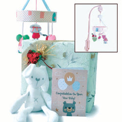 Mothercare Baby Musical Mobile - Newborn Baby Shower Giftset