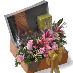 [3 Day Pre-Order] Muzaffer Raya Gift - Patchi Chocolate, Fruits Flowers