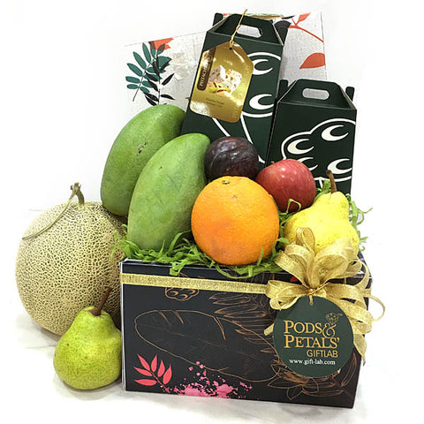 Nippur Raya - Fruits, Melon, Mangoes, Adjwa Dates, Ramadan Delicacies Gift