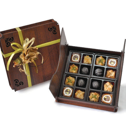 [3 Day Pre-Order] Tutkulu Ramadan Sweets - Nuts Baklavas, Apricot Pistachio Nougat, Chocolate Dates