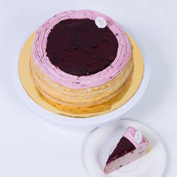 Cheery Berry Mix Mille Crepe Cake