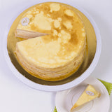 Gloria Vanilla Mille Crepe Cake